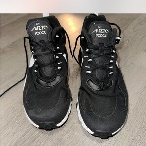 Nike Air Max 270 React Black and White Sneakers